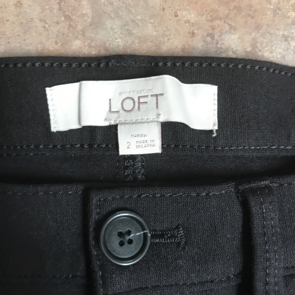 LOFT straight leg Marisa fit pants - Picture 2 of 8